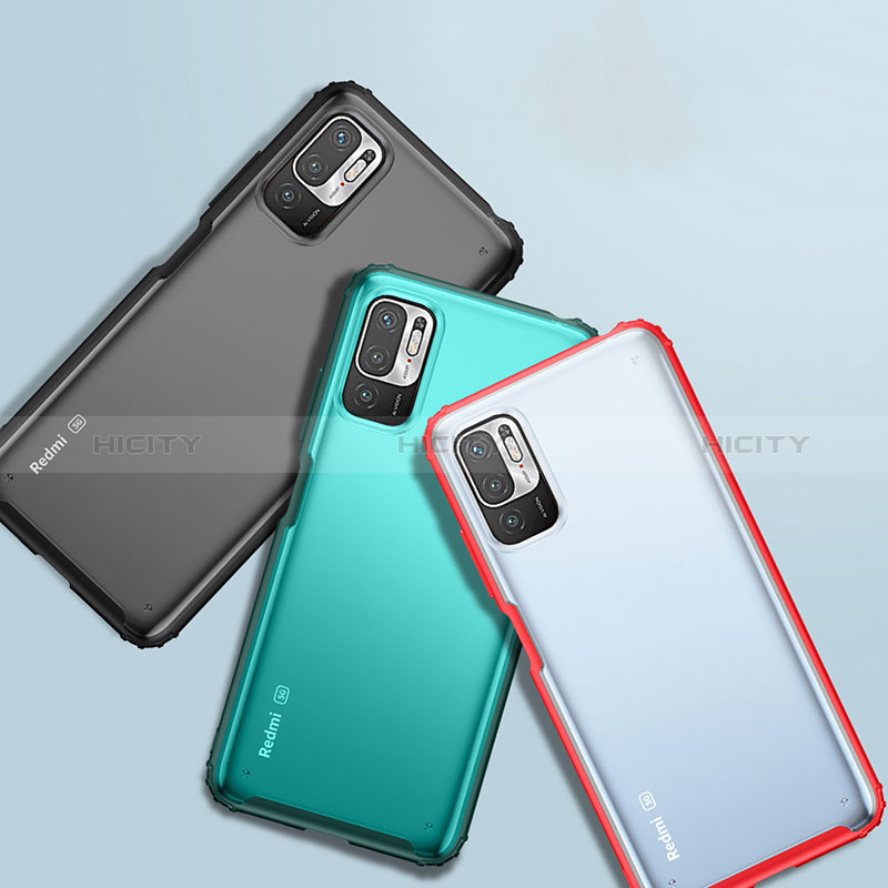 Custodia Silicone Trasparente Laterale Cover WL1 per Xiaomi Redmi Note 10 5G