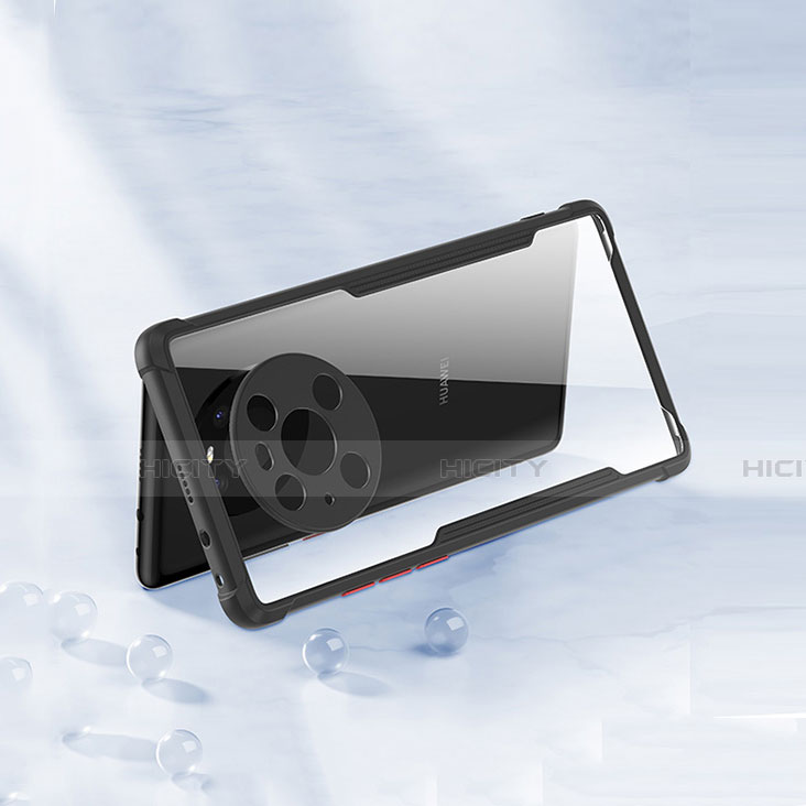 Custodia Silicone Trasparente Specchio Laterale Cover K01 per Huawei Mate 40E Pro 4G