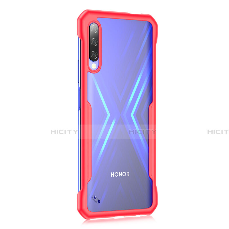 Custodia Silicone Trasparente Specchio Laterale Cover M01 per Huawei Honor 9X Pro