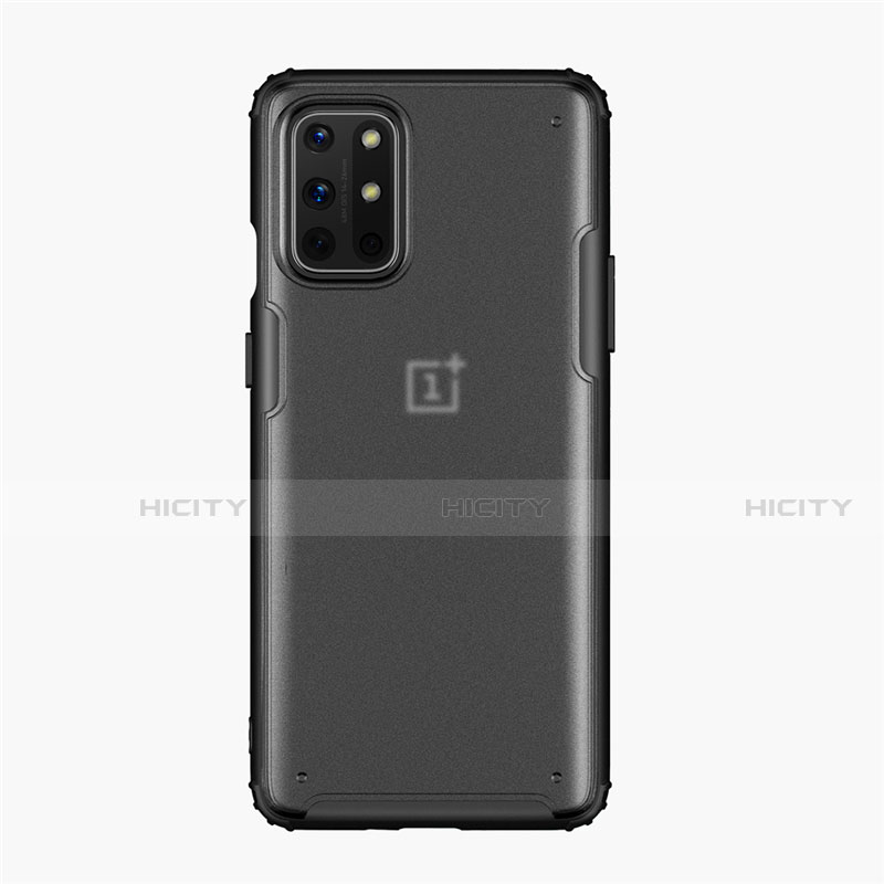 Custodia Silicone Trasparente Specchio Laterale Cover M01 per OnePlus 8T 5G