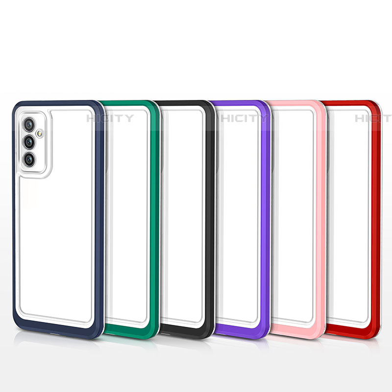 Custodia Silicone Trasparente Specchio Laterale Cover MQ1 per Samsung Galaxy A34 5G