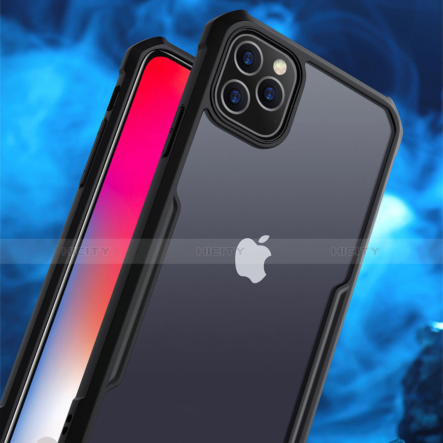 Custodia Silicone Trasparente Specchio Laterale Cover per Apple iPhone 11 Pro Max