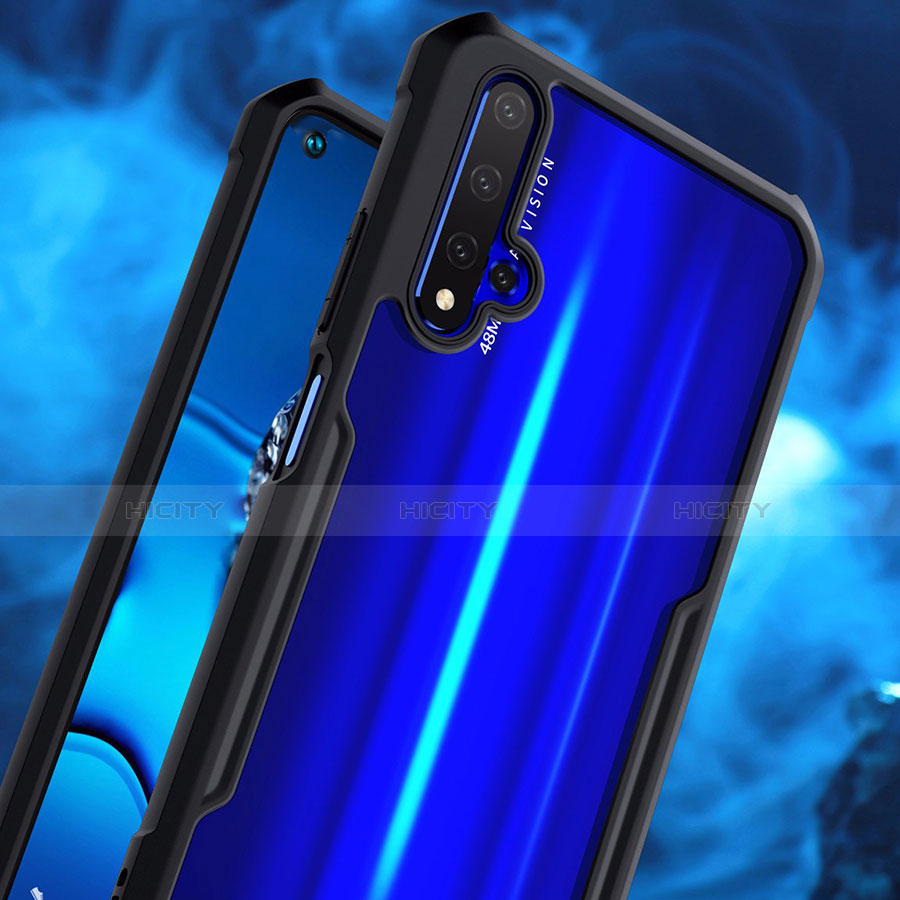 Custodia Silicone Trasparente Specchio Laterale Cover per Huawei Honor 20S