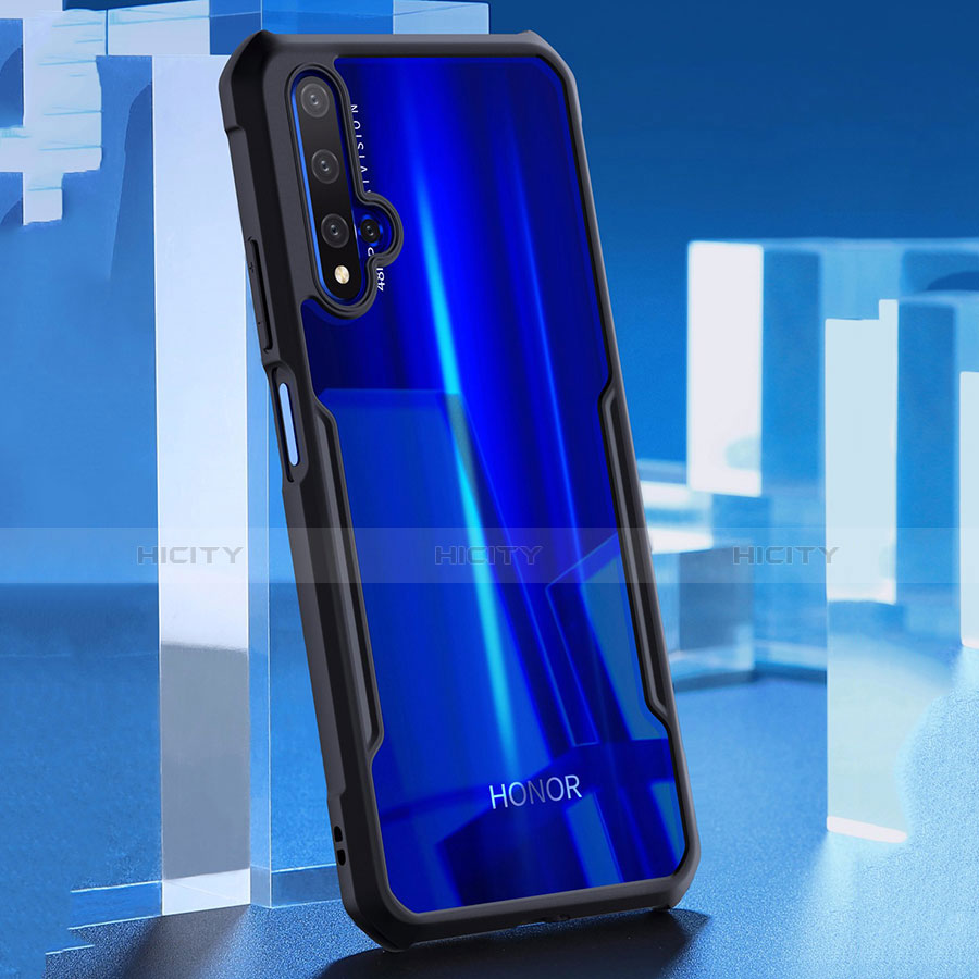 Custodia Silicone Trasparente Specchio Laterale Cover per Huawei Honor 20S