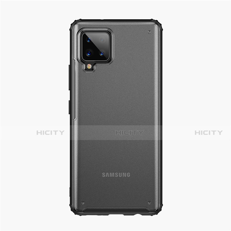 Custodia Silicone Trasparente Specchio Laterale Cover per Samsung Galaxy A42 5G