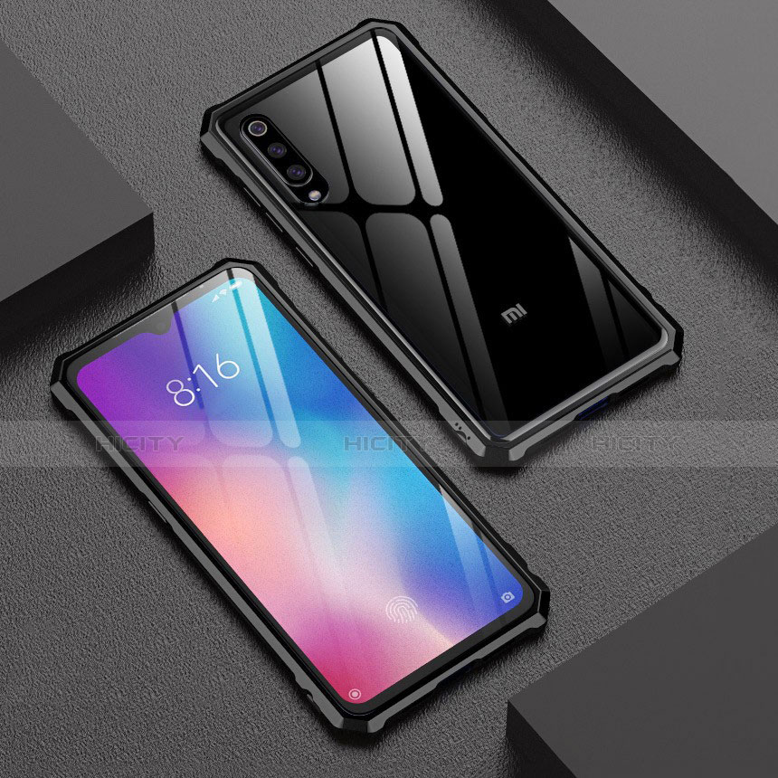 Custodia Silicone Trasparente Specchio Laterale Cover per Xiaomi Mi 9