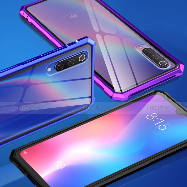 Custodia Silicone Trasparente Specchio Laterale Cover per Xiaomi Mi 9