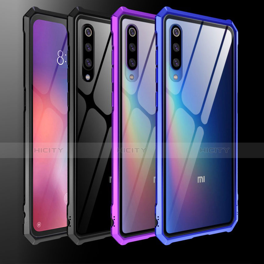 Custodia Silicone Trasparente Specchio Laterale Cover per Xiaomi Mi 9