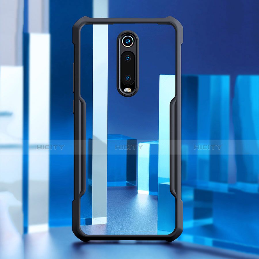 Custodia Silicone Trasparente Specchio Laterale Cover per Xiaomi Mi 9T Pro