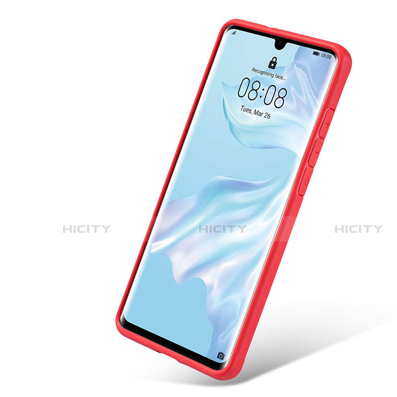 Custodia Silicone Trasparente Specchio Laterale Cover Z02 per Huawei P30 Pro New Edition