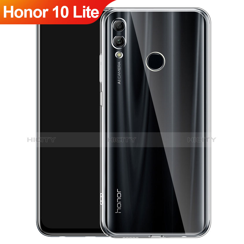 Custodia Silicone Trasparente Ultra Slim Morbida per Huawei Honor 10 Lite Chiaro