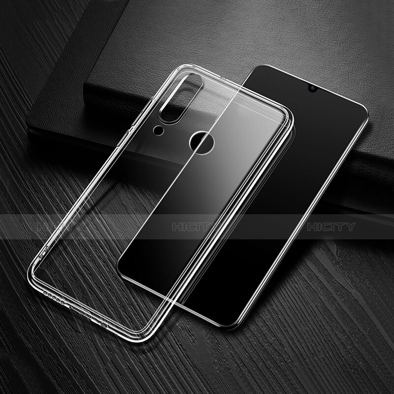 Custodia Silicone Trasparente Ultra Slim Morbida per Huawei Nova 4e Chiaro