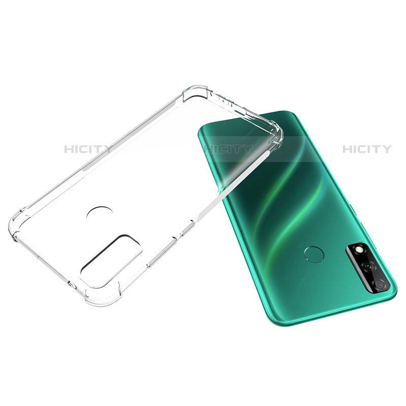 Custodia Silicone Trasparente Ultra Slim Morbida per Huawei Y8s Chiaro