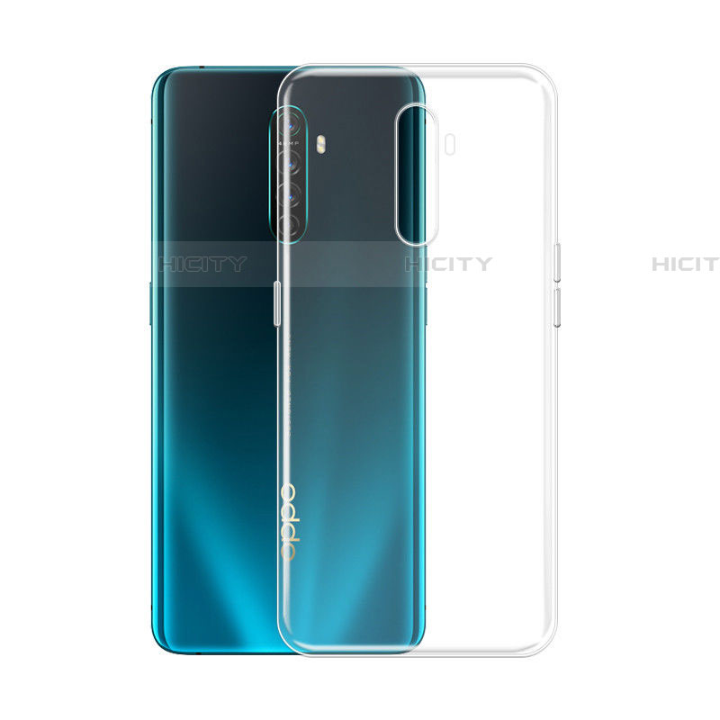 Custodia Silicone Trasparente Ultra Slim Morbida per Oppo Reno Ace Chiaro