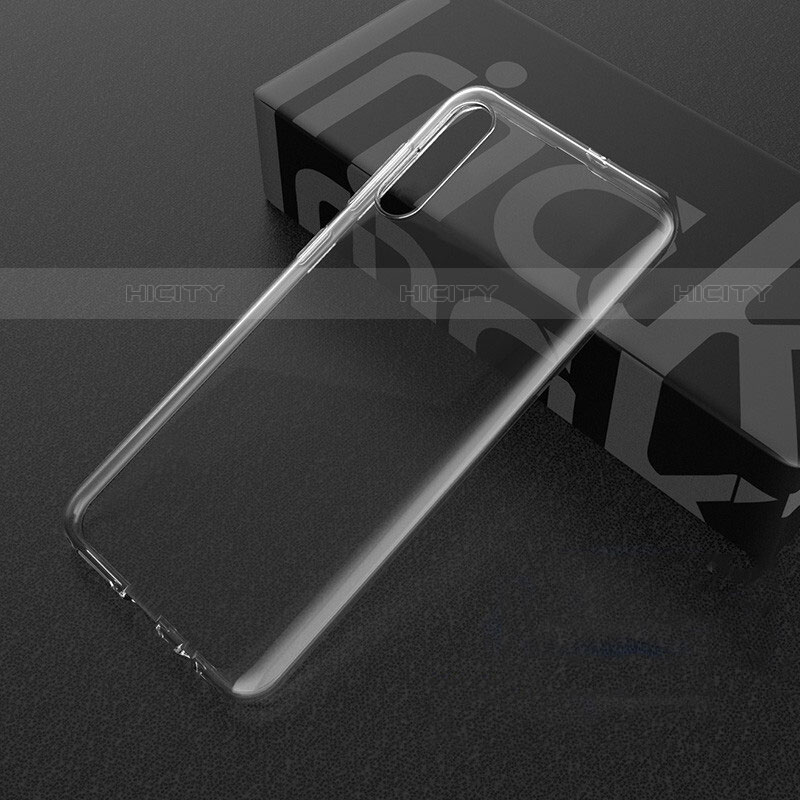 Custodia Silicone Trasparente Ultra Slim Morbida per Samsung Galaxy A30S Chiaro