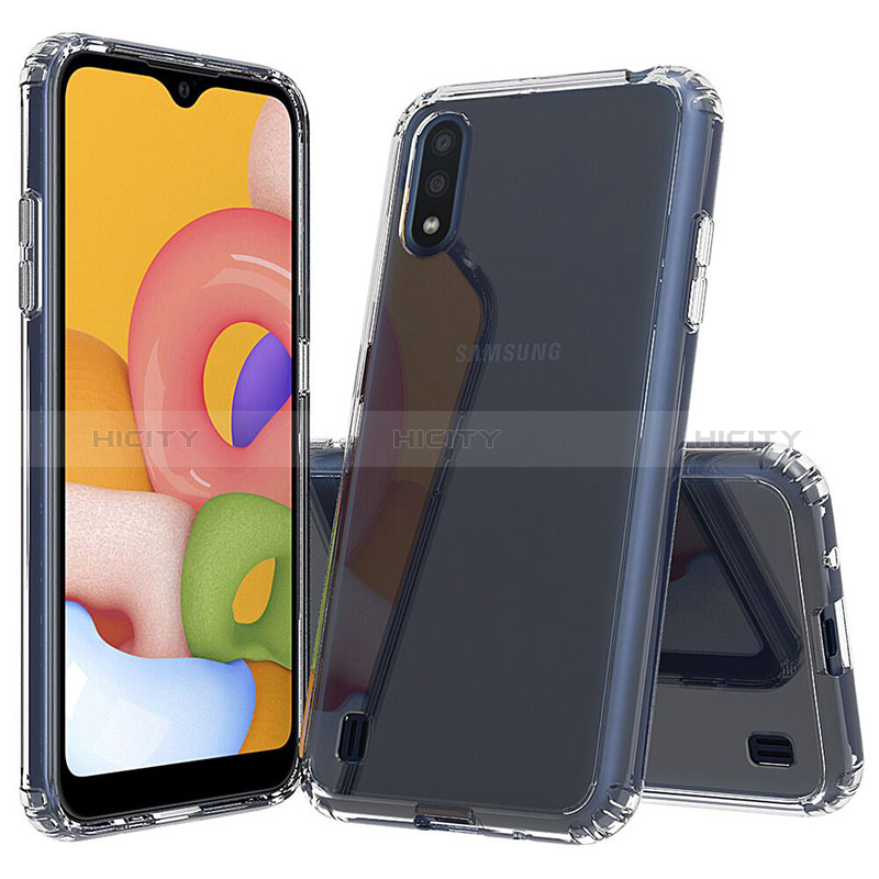 Custodia Silicone Trasparente Ultra Slim Morbida per Samsung Galaxy M10 Chiaro