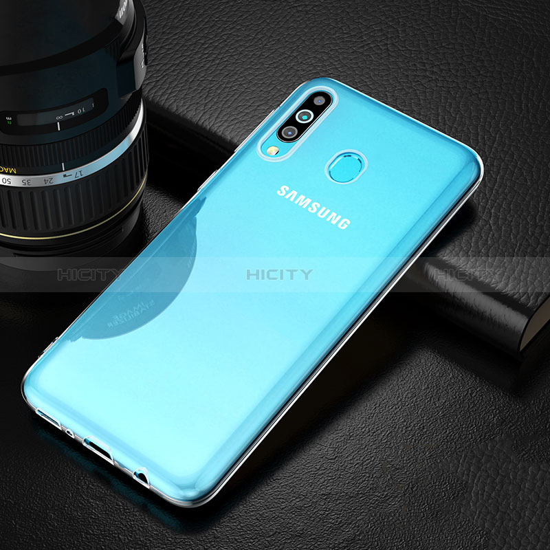Custodia Silicone Trasparente Ultra Slim Morbida per Samsung Galaxy M30 Chiaro