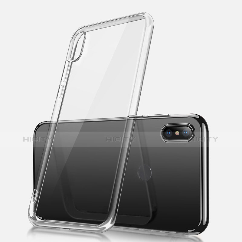 Custodia Silicone Trasparente Ultra Slim Morbida per Xiaomi Mi 6X Chiaro