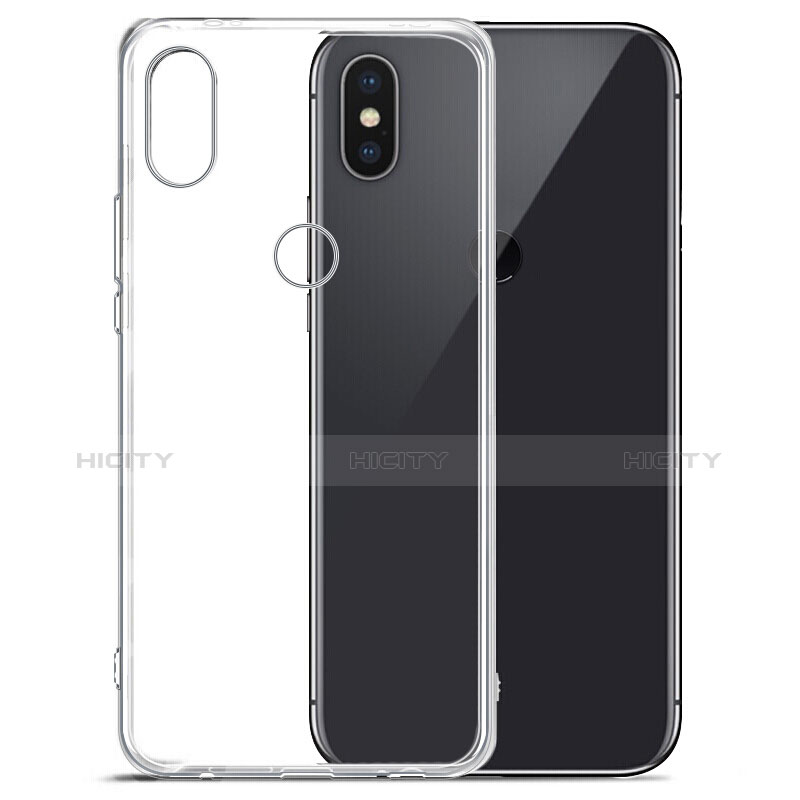 Custodia Silicone Trasparente Ultra Slim Morbida per Xiaomi Mi 6X Chiaro