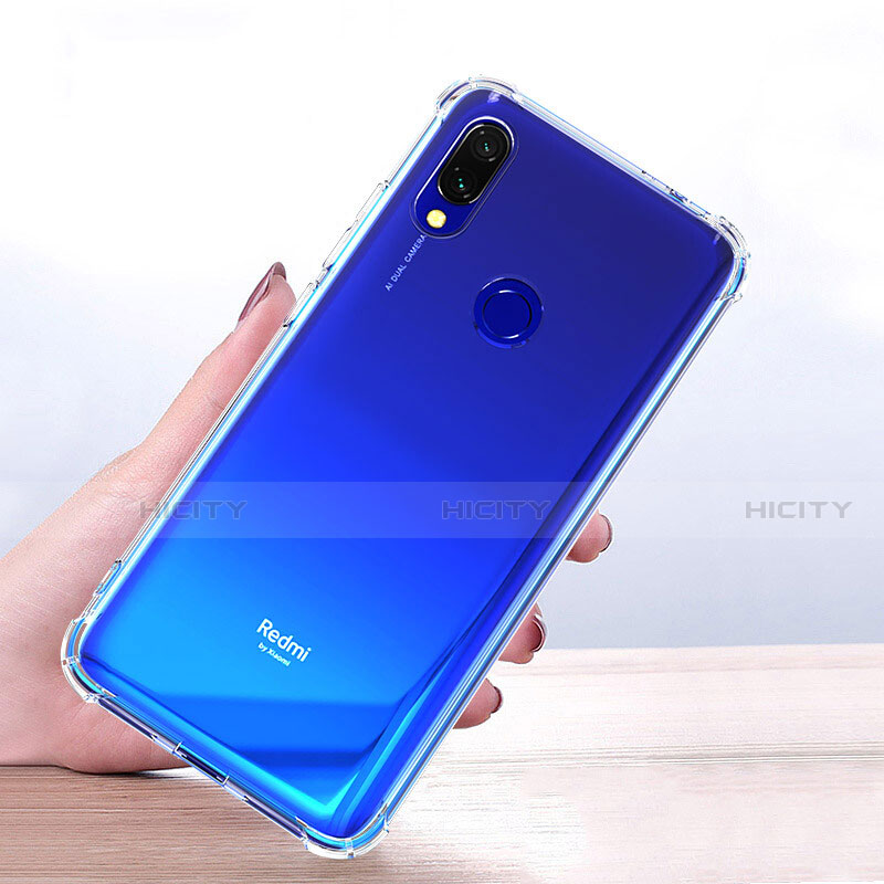 Custodia Silicone Trasparente Ultra Slim Morbida per Xiaomi Redmi 7 Chiaro