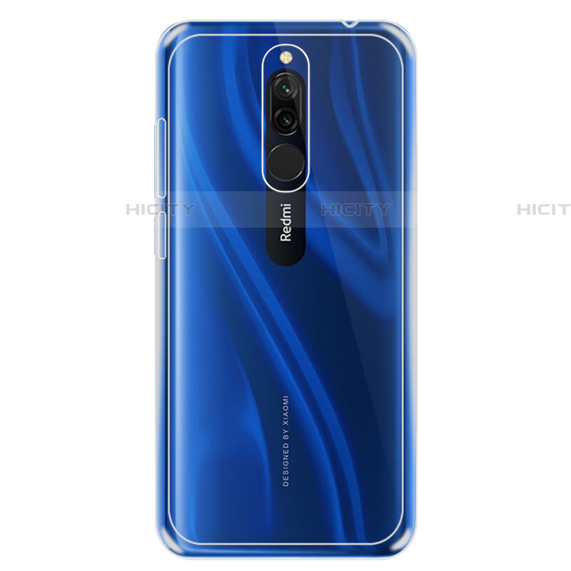 Custodia Silicone Trasparente Ultra Slim Morbida per Xiaomi Redmi 8 Chiaro