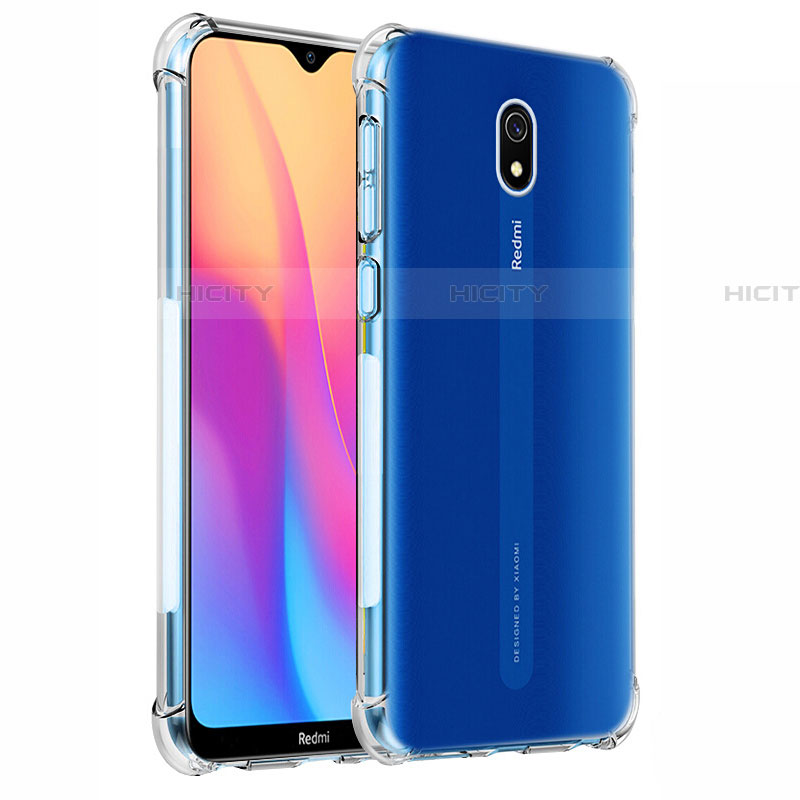 Custodia Silicone Trasparente Ultra Slim Morbida per Xiaomi Redmi 8A Chiaro