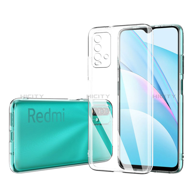 Custodia Silicone Trasparente Ultra Slim Morbida per Xiaomi Redmi 9T 4G Chiaro