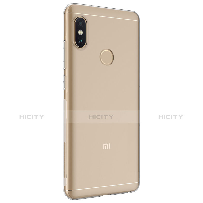 Custodia Silicone Trasparente Ultra Slim Morbida per Xiaomi Redmi Note 5 AI Dual Camera Chiaro