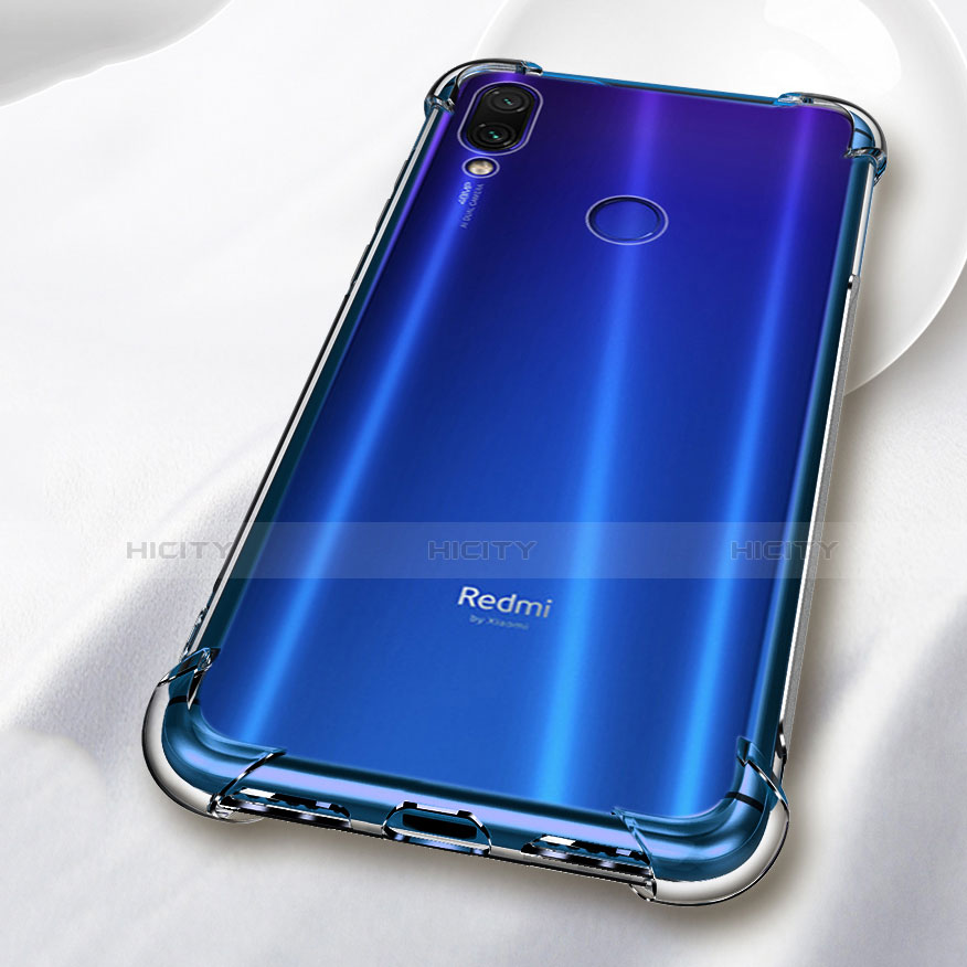 Custodia Silicone Trasparente Ultra Slim Morbida per Xiaomi Redmi Note 7 Chiaro