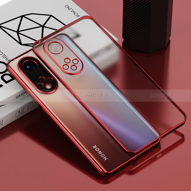 Custodia Silicone Trasparente Ultra Sottile Cover Morbida AN1 per Huawei Honor 50 Pro 5G