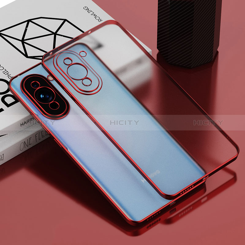 Custodia Silicone Trasparente Ultra Sottile Cover Morbida AN1 per Huawei Nova 10 Pro