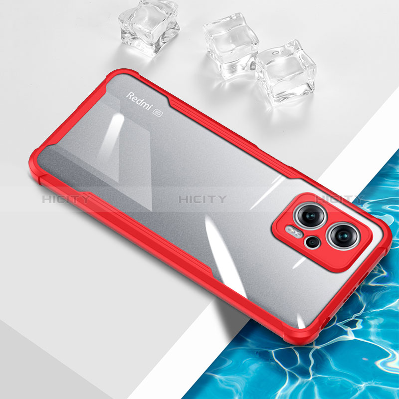 Custodia Silicone Trasparente Ultra Sottile Cover Morbida BH1 per Xiaomi Redmi K50i 5G