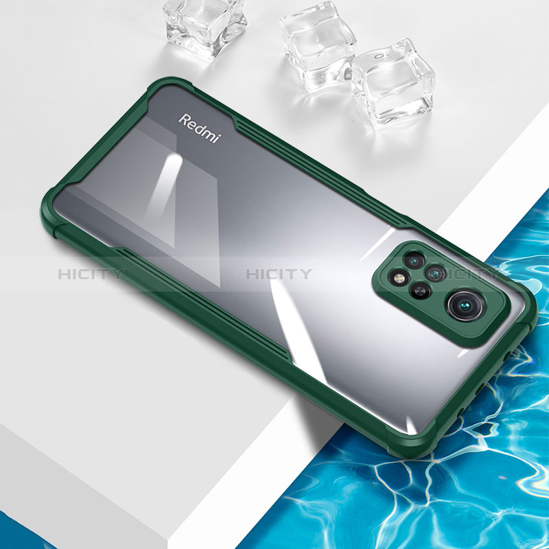 Custodia Silicone Trasparente Ultra Sottile Cover Morbida BH1 per Xiaomi Redmi Note 11 4G (2022) Verde