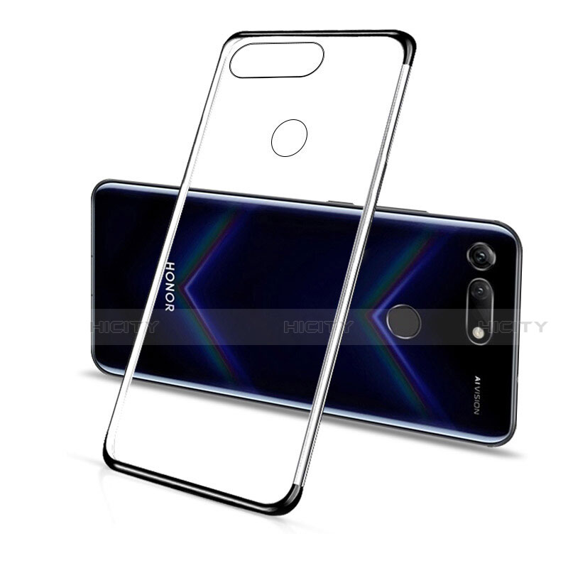Custodia Silicone Trasparente Ultra Sottile Cover Morbida C01 per Huawei Honor View 20
