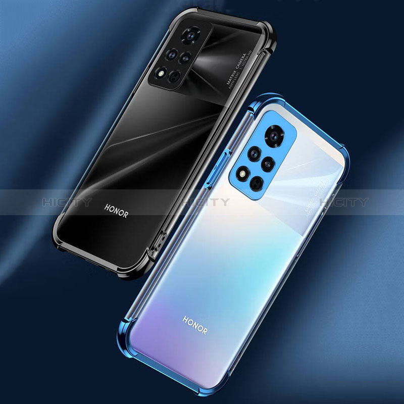 Custodia Silicone Trasparente Ultra Sottile Cover Morbida D01 per Huawei Honor V40 5G