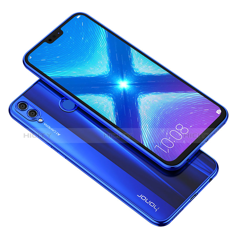 Custodia Silicone Trasparente Ultra Sottile Cover Morbida H01 per Huawei Honor 8X