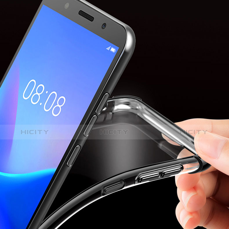 Custodia Silicone Trasparente Ultra Sottile Cover Morbida H01 per Huawei Honor Play 7