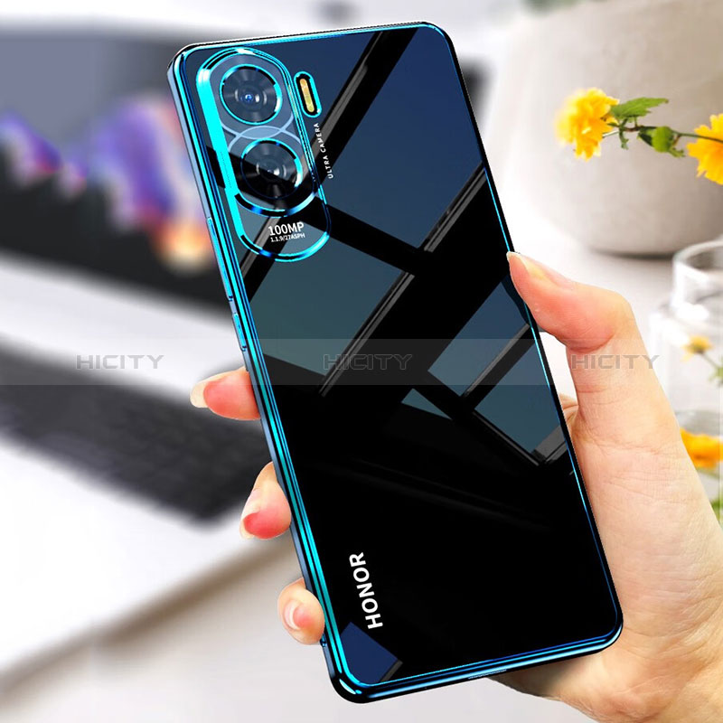 Custodia Silicone Trasparente Ultra Sottile Cover Morbida H01 per Huawei Honor X50i 5G