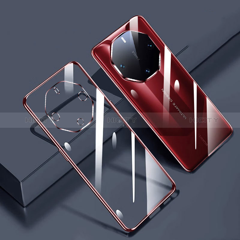 Custodia Silicone Trasparente Ultra Sottile Cover Morbida H01 per Huawei Mate 60 RS Ultimate