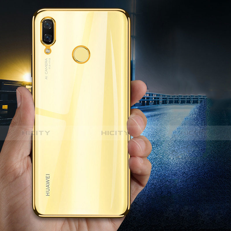 Custodia Silicone Trasparente Ultra Sottile Cover Morbida H01 per Huawei Nova 3