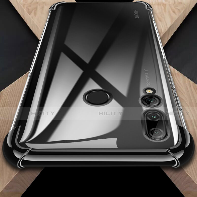 Custodia Silicone Trasparente Ultra Sottile Cover Morbida H01 per Huawei P Smart+ Plus (2019)