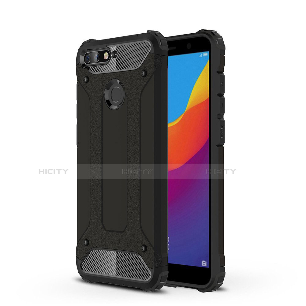 Custodia Silicone Trasparente Ultra Sottile Cover Morbida H01 per Huawei Y6 Prime (2018)