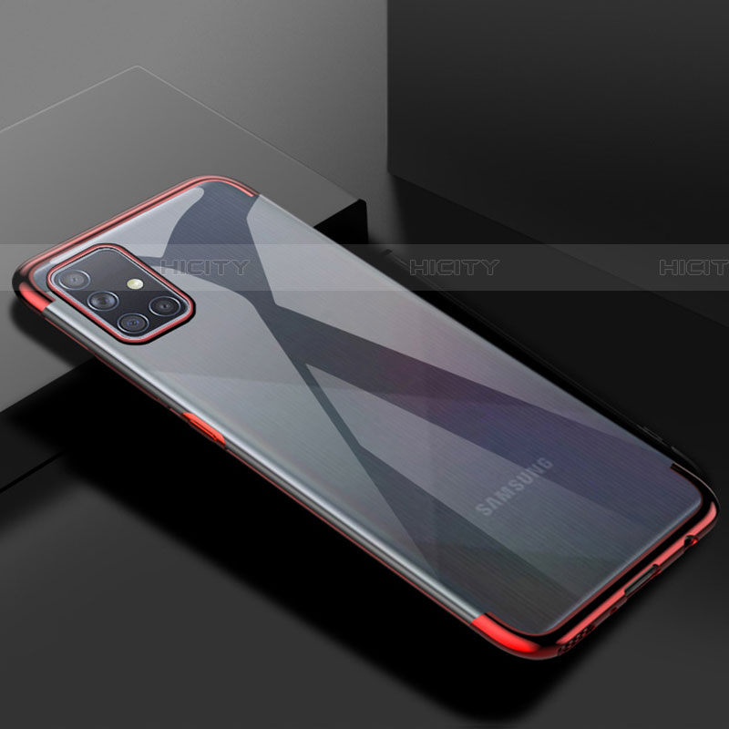 Custodia Silicone Trasparente Ultra Sottile Cover Morbida H01 per Samsung Galaxy A71 5G