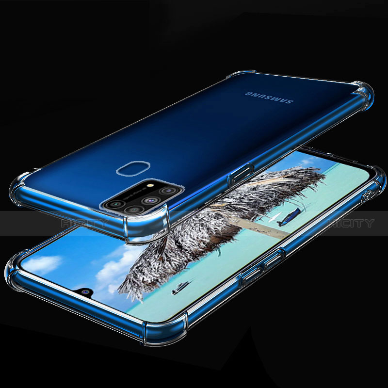 Custodia Silicone Trasparente Ultra Sottile Cover Morbida H01 per Samsung Galaxy M31 Prime Edition