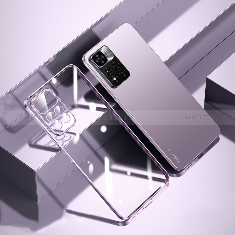 Custodia Silicone Trasparente Ultra Sottile Cover Morbida H01 per Xiaomi Mi 11i 5G (2022)