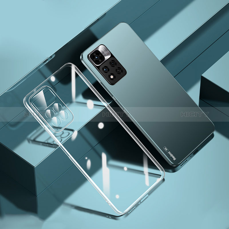 Custodia Silicone Trasparente Ultra Sottile Cover Morbida H01 per Xiaomi Mi 11i 5G (2022)