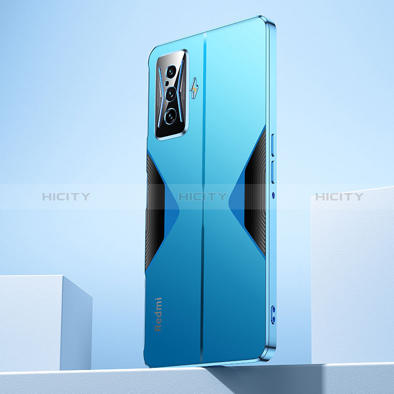 Custodia Silicone Trasparente Ultra Sottile Cover Morbida H01 per Xiaomi Poco F4 GT 5G Blu