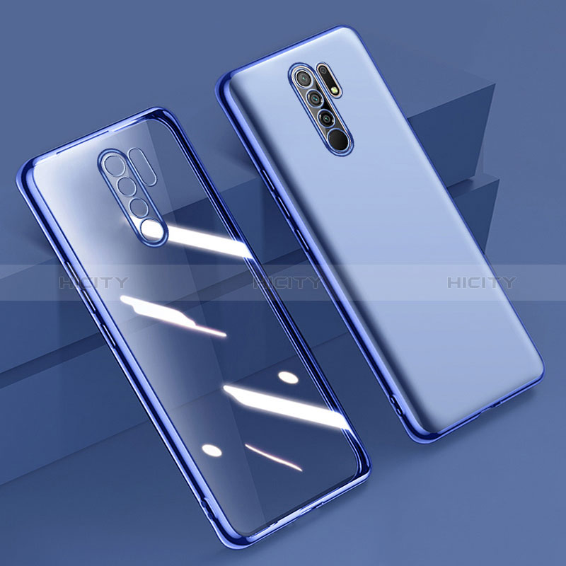 Custodia Silicone Trasparente Ultra Sottile Cover Morbida H01 per Xiaomi Redmi 9