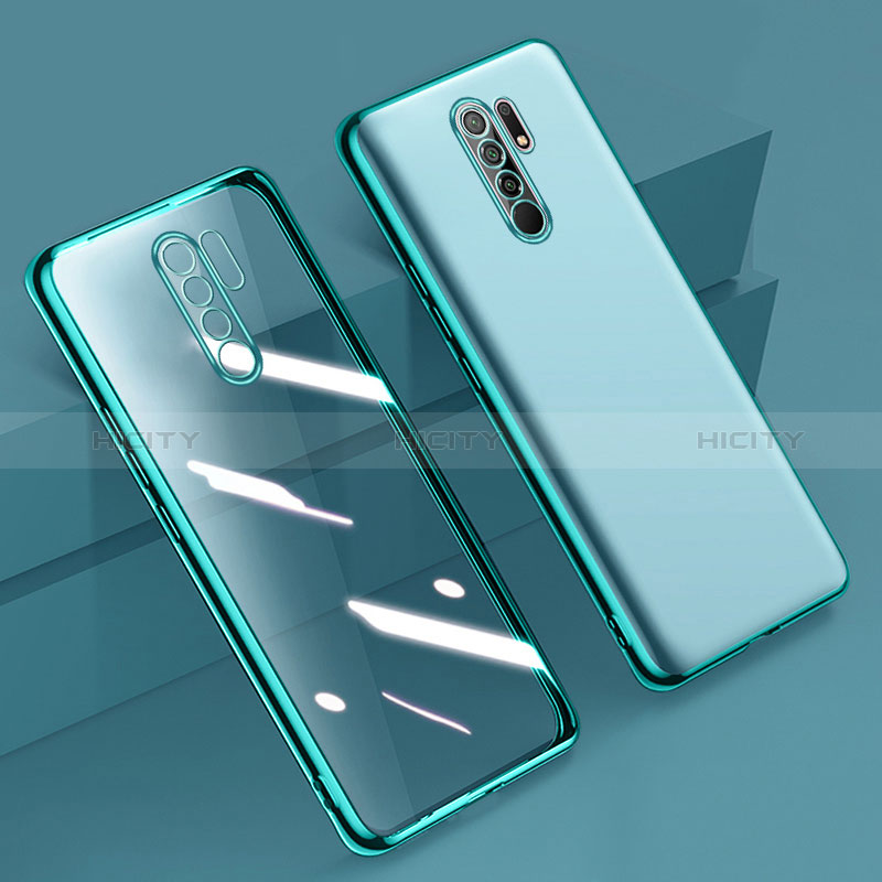 Custodia Silicone Trasparente Ultra Sottile Cover Morbida H01 per Xiaomi Redmi 9