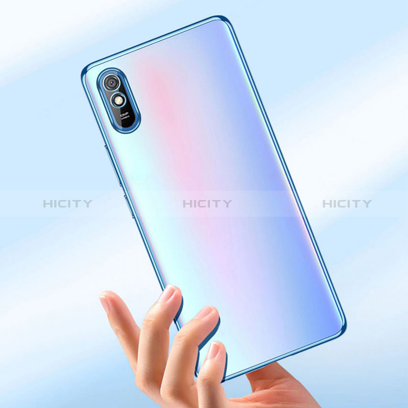 Custodia Silicone Trasparente Ultra Sottile Cover Morbida H01 per Xiaomi Redmi 9i